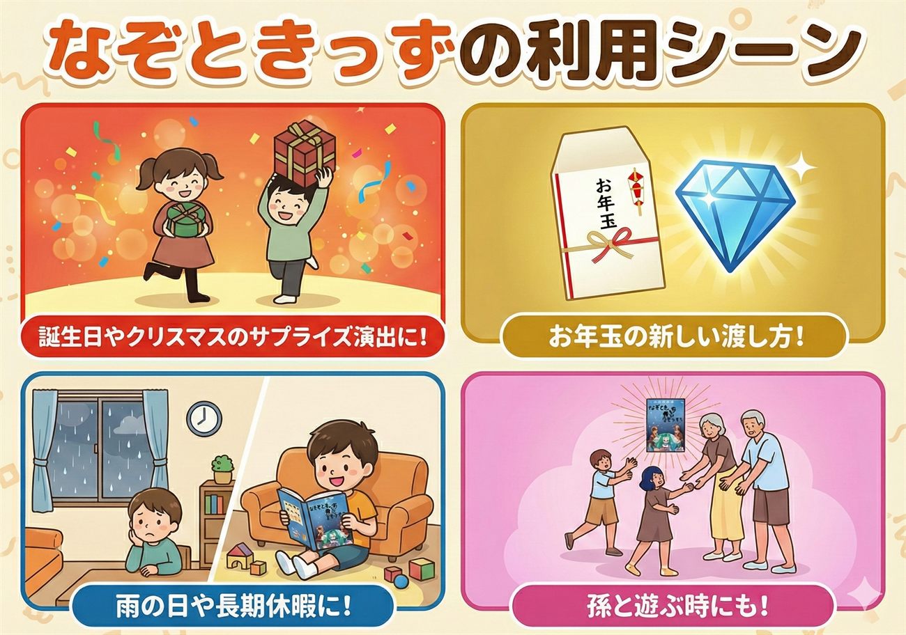 なぞときっずの利用シーン